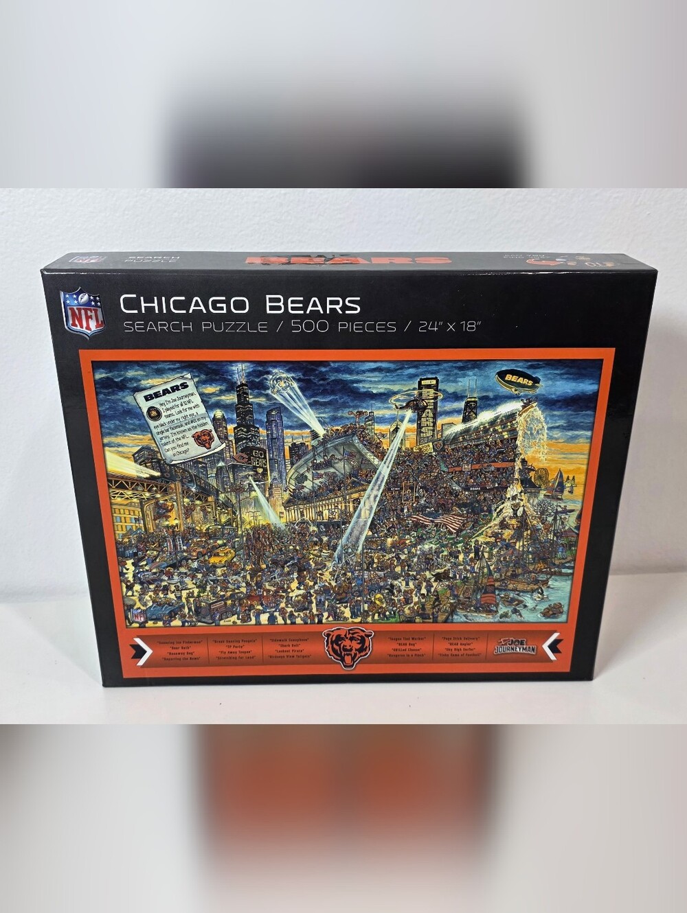 ๐งฉ Chicago Bears 500-Piece Search Puzzle